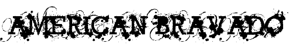 American Bravado font