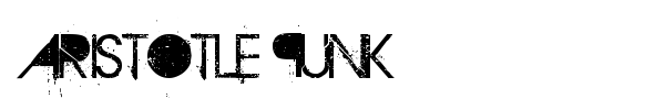Aristotle Punk font