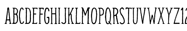 Camargue Serif font preview