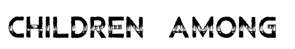 Children Among Lions font preview