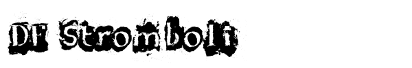 DF Stromboli font