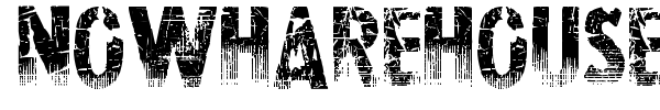 Nowharehouse font
