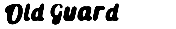 Old Guard font