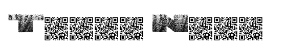 Tiger Nuts font