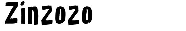 Zinzozo font