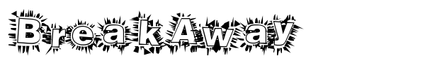 BreakAway font