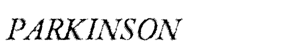 Parkinson font