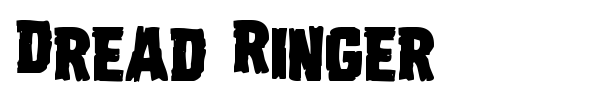 Dread Ringer font