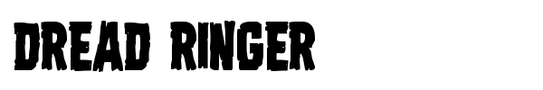 Dread Ringer font preview