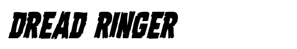 Dread Ringer font preview