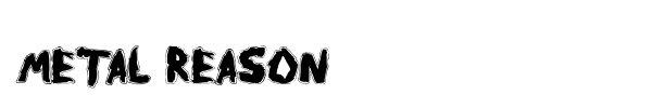 Metal Reason font