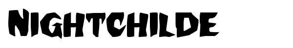 Nightchilde font preview