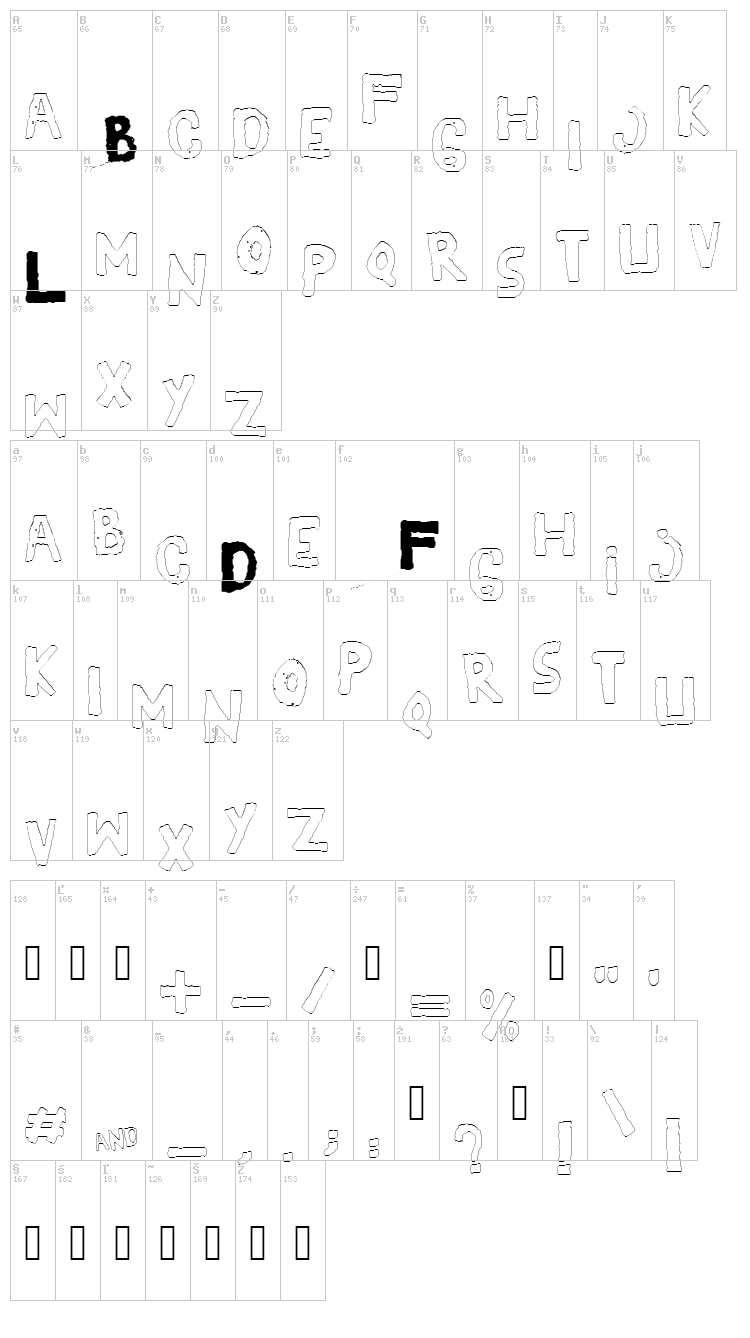 Yes! font map