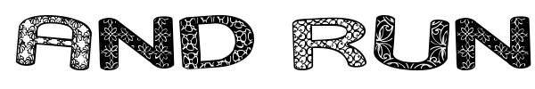 And Run ST font