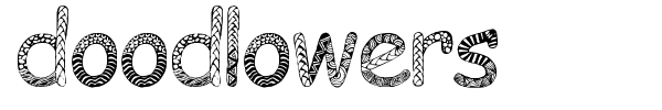 Doodlowers font