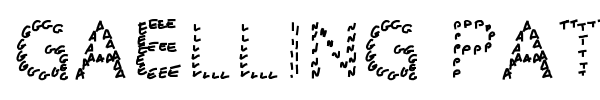 Gaelling pates font preview