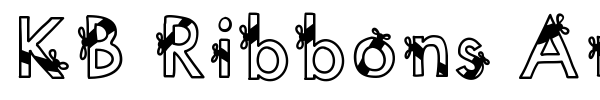 KB Ribbons And Bows font