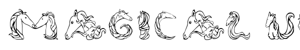 Magical Unicorn font