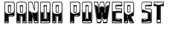 Panda Power St font