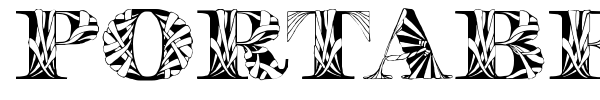 Portabell font