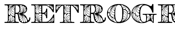 Retrograph font