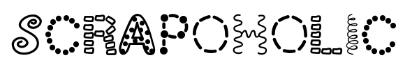 ScrapOHolic font