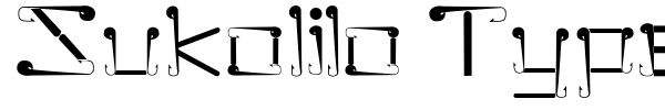 Sukolilo Typeface font