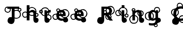 Three Ring Circus font