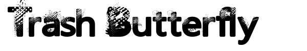 Trash Butterfly font