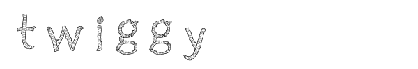 Twiggy font
