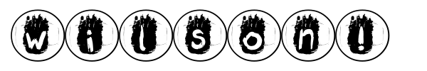 Wilson! font