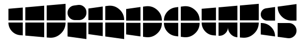 Windows Icon Font font