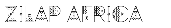 Zilap Africa font