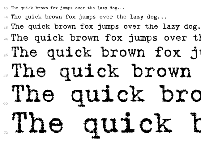 Gabriele Ribbon FG font waterfall