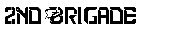 2nd Brigade font