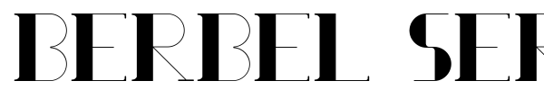 Berbel Serif font