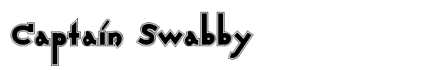 Captain Swabby font