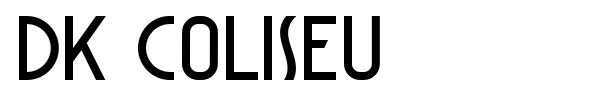 DK Coliseu font