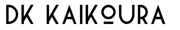 DK Kaikoura font