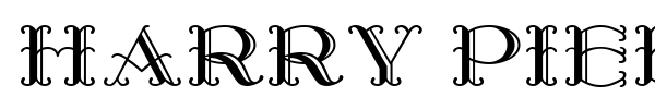 Harry Piel font