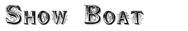 Show Boat font