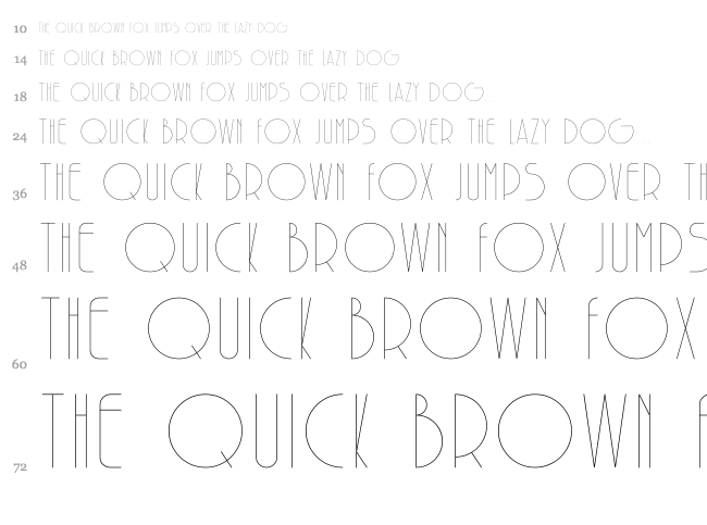 Solar font waterfall