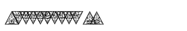 Triangular HD font