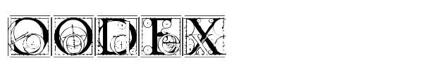 Codex font preview