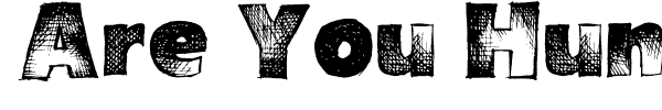 Are You Hung Up font