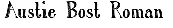 Austie Bost Roman Holiday Sketch font