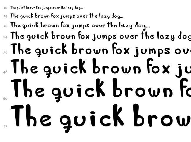 Bed and Breakfast font waterfall