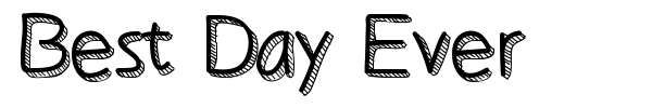 Best Day Ever font