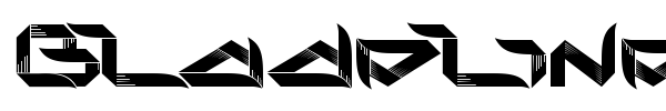 Bladeline font