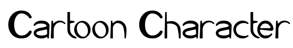 Cartoon Character font